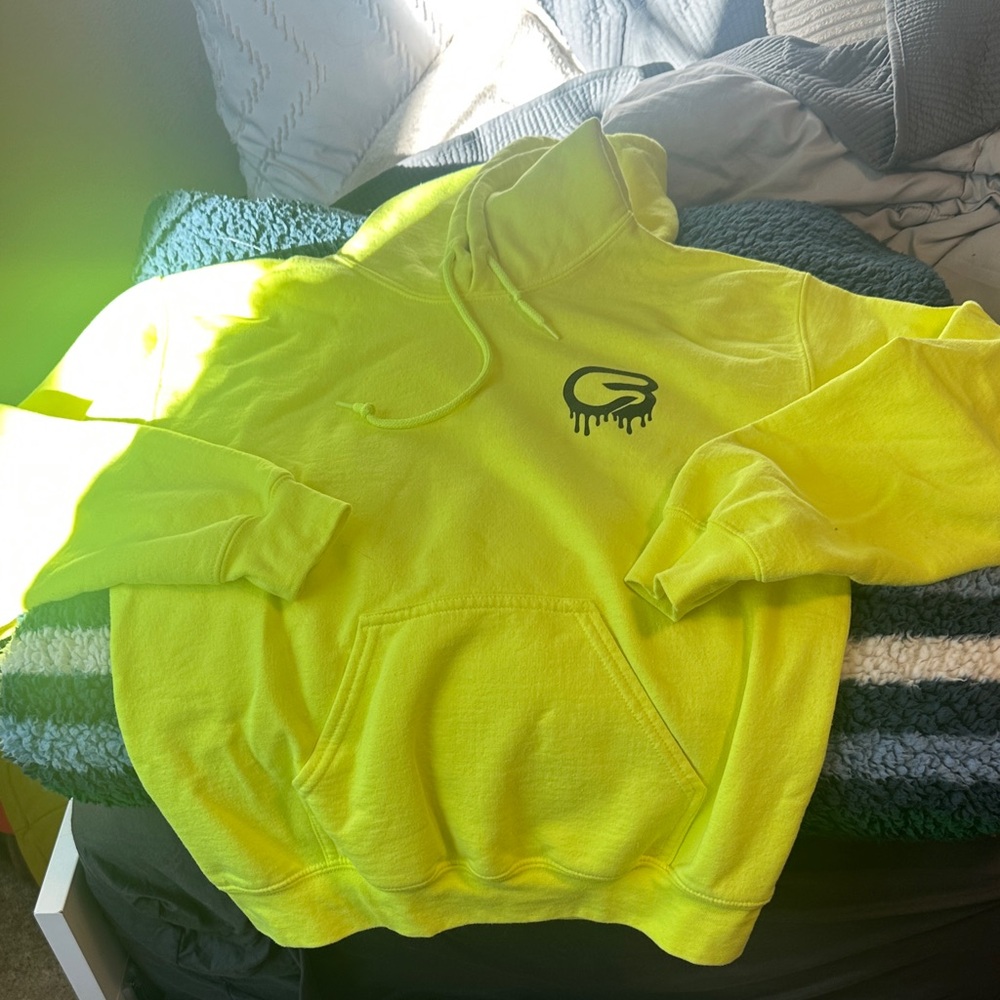 Cyclebar Neon Yellow Sweatshirt